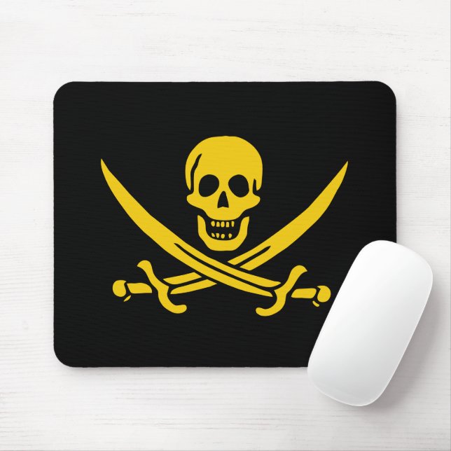 Tapis De Souris Pirate (Avec souris)