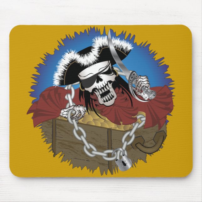Tapis De Souris Pirate (Devant)