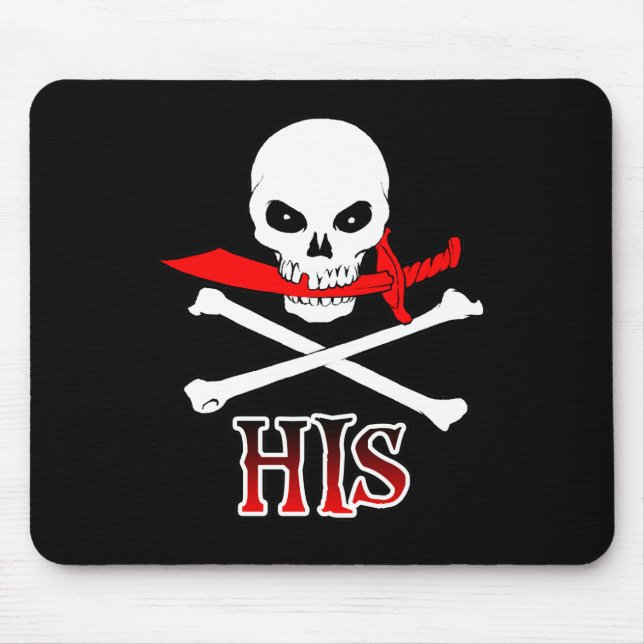Tapis De Souris Pirate (Devant)