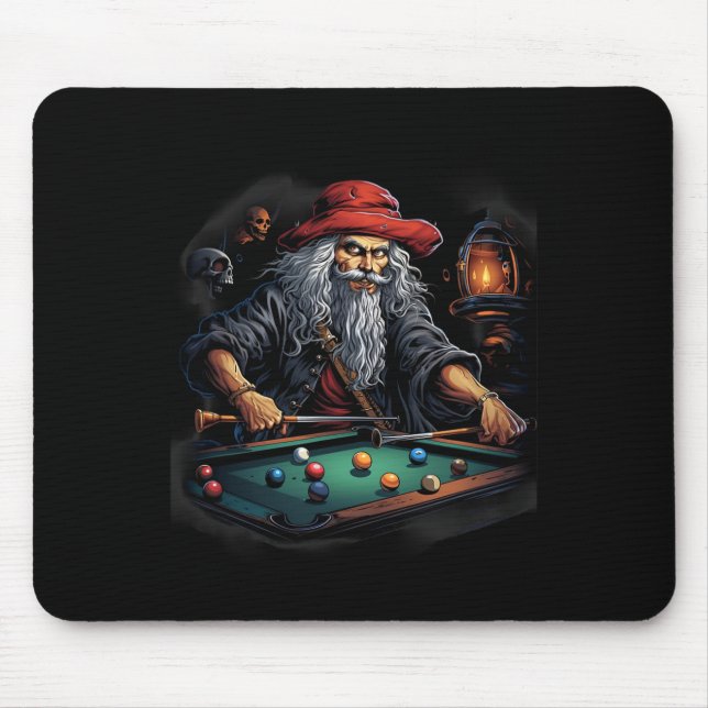 Tapis De Souris Pirate Billard billard Lecteur Buccaneer Sports (Devant)