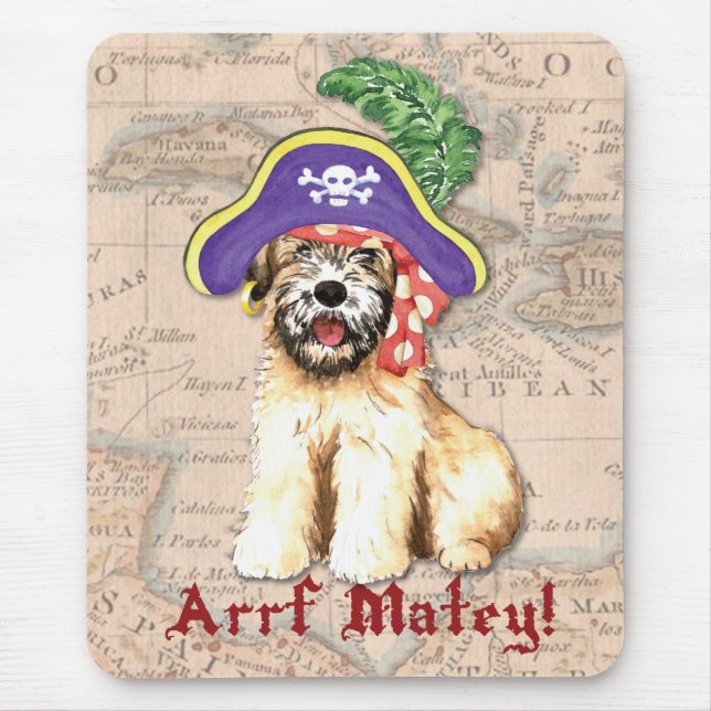 Tapis De Souris Pirate blond comme les blés (Devant)