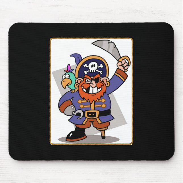 Tapis De Souris Pirate Mousepad (Devant)
