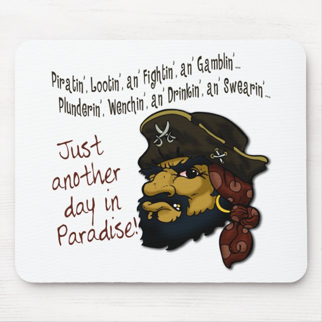 Tapis De Souris Pirates! (Devant)