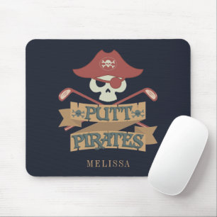 Tapis De Souris Pirates de golf Putt Passion Sports
