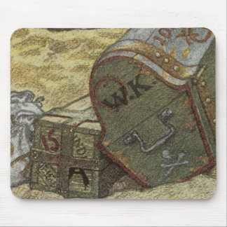 Tapis De Souris Pirates de légende, William Kidd enterrant un trés