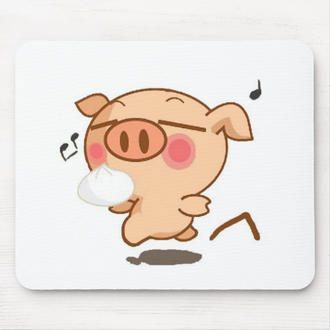 Tapis De Souris Pirouettes porcines (Devant)
