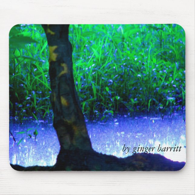 Tapis De Souris Piscine de Faery, par le barritt de gingembre (Devant)