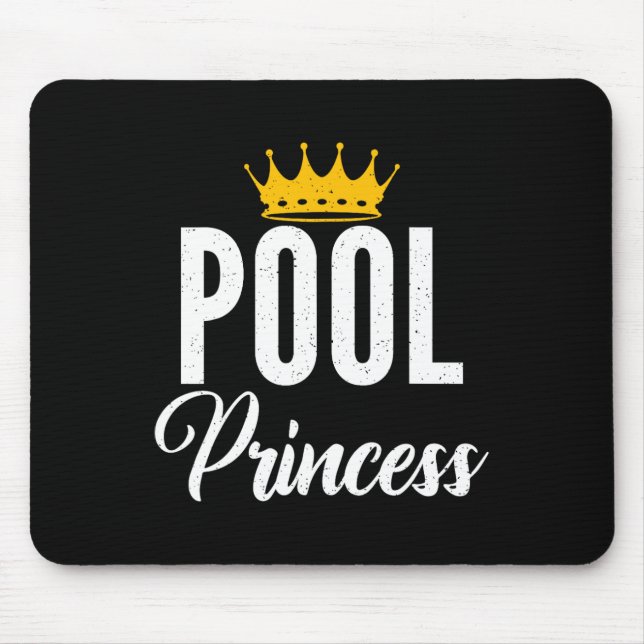 Tapis De Souris Piscine Princess Billard Princess (Devant)