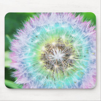 Tapis De Souris Pissenlit Mousepad d'arc-en-ciel
