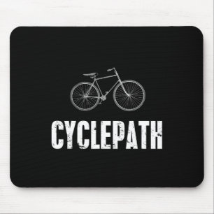 Tapis De Souris Piste cyclable Vélo drôle VTT Cyclistes 
