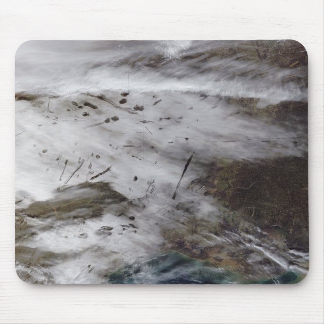 Tapis De Souris Pistes de dissipation de l'aéronef (Devant)