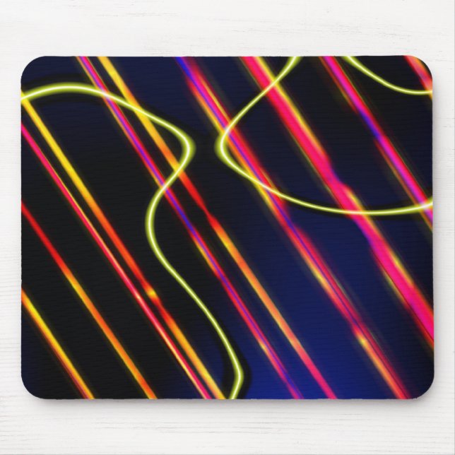 Tapis De Souris Pistes de lumière UFO (Devant)