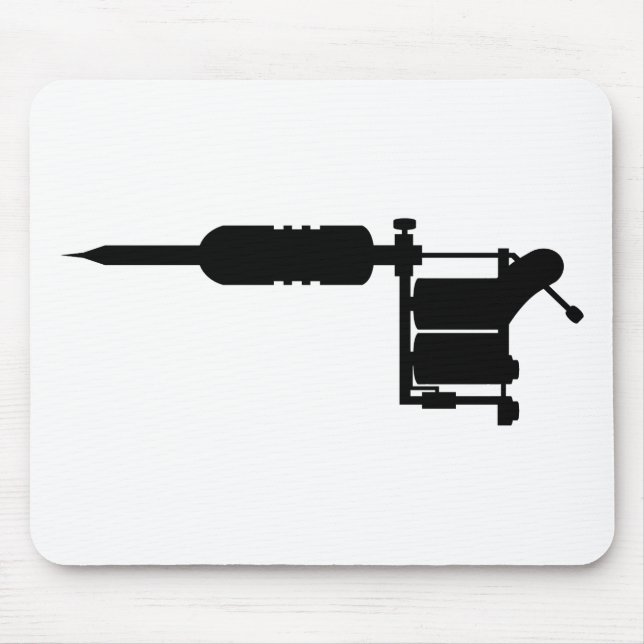 Tapis De Souris pistolet de tatouage (Devant)