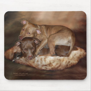 Tapis De Souris Pitbulls - le Mousepad latéral plus doux