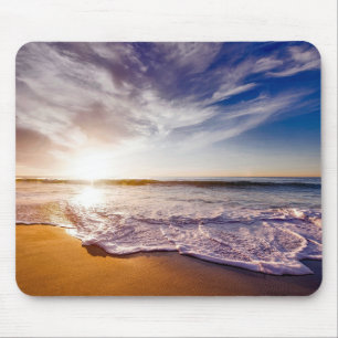 Tapis De Souris Pittoresque Beach Art Ocean Images Photographie Co