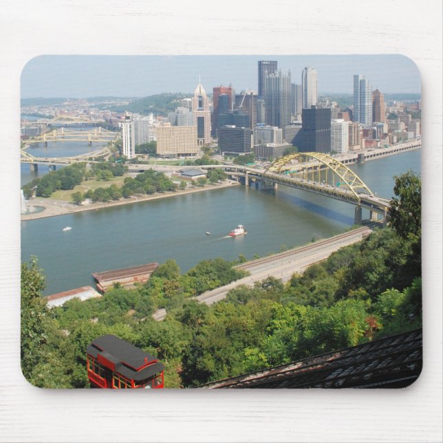 Tapis De Souris Pittsburgh de Mt. Washington (Devant)