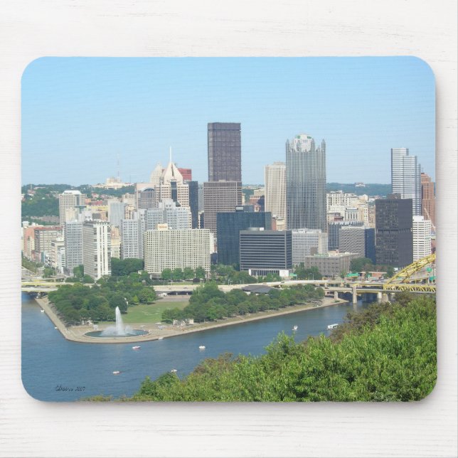 Tapis De Souris Pittsburgh Mousepad (Devant)
