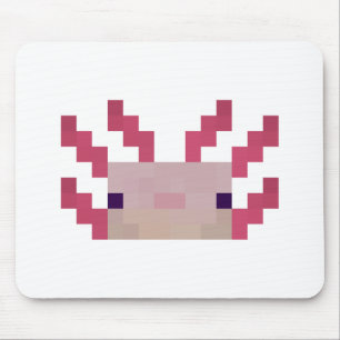 Tapis De Souris Pixel minimal Axolotl