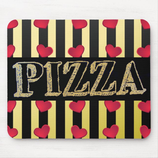 Tapis De Souris Pizza (Devant)