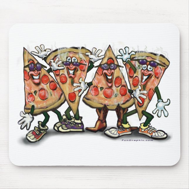 Tapis De Souris Pizza (Devant)
