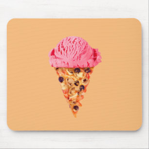 Tapis De Souris Pizza à la crème glacée