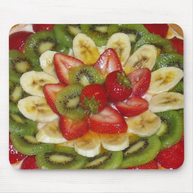 Tapis De Souris Pizza aux fruits et au fromage (Devant)