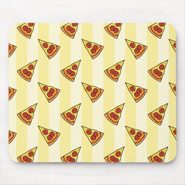 Tapis De Souris Pizza Motif Mousepad (Devant)
