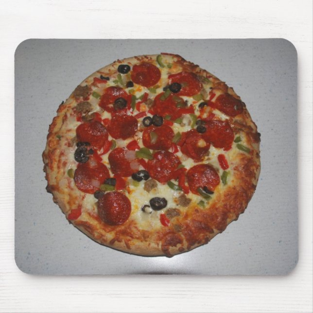Tapis De Souris Pizza Mousepad (Devant)