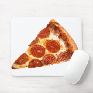 Tapis De Souris Pizza tranchée de SlipperyJoe's pepperoni fromage 