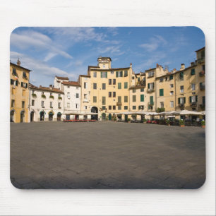 Tapis De Souris Place Piazza Anfiteatro à Lucques - Toscane, Itali