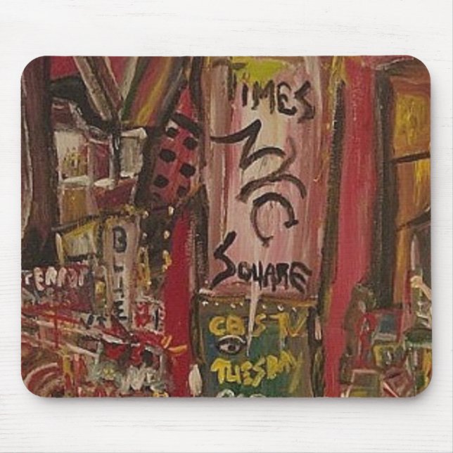 TAPIS DE SOURIS PLACE ROUGE DE TIMES SQUARE (Devant)