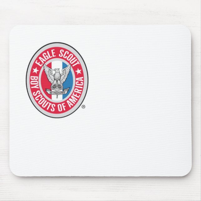 Tapis De Souris Placez votre souris avec l'insigne Eagle Scout (Devant)