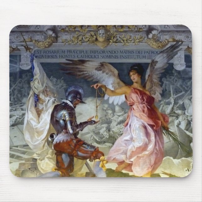 Tapis De Souris Plafond dans le musée de Vatican (Devant)