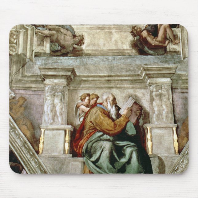 Tapis De Souris Plafond de chapelle de Sistine, 1508-12 (Devant)