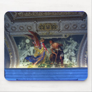 Tapis De Souris Plafond du Musée du Vatican à Rome