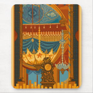 Tapis De Souris Plafond mystique Imprimer à partir de la salle mus