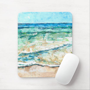 Tapis De Souris Plage Abstraite