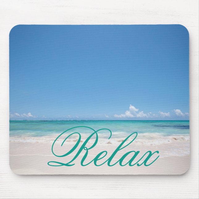Tapis De Souris Plage Backgroud (Devant)