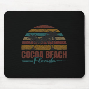 Tapis De Souris Plage Côté Ville Vacances Souvenir Cocoa Beach