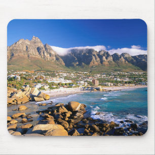 Tapis De Souris Plage de Camps Bay et chaîne des Douze Apôtres