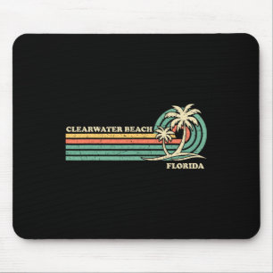 Tapis De Souris Plage de Clearwater Floride Été Vintage Vacances e