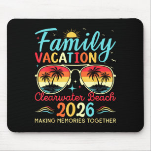 Tapis De Souris Plage de Clearwater Floride Vacances en famille