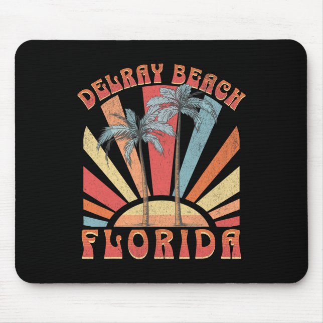 Tapis De Souris Plage de Delray _2  (Devant)