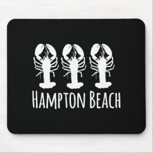 Tapis De Souris Plage de Hampton New Hampshire Homard Côte Naútica