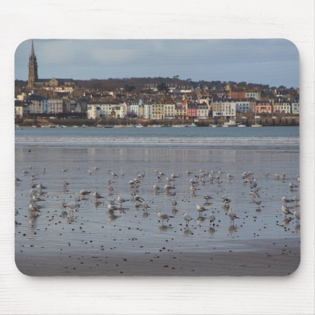 Tapis De Souris Plage de Ris à Douarnenez (Devant)