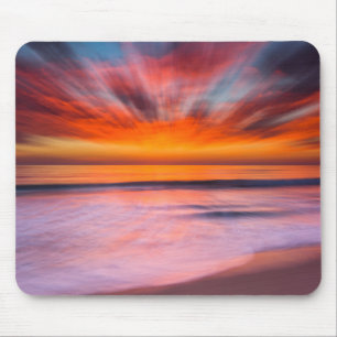 Tapis De Souris Plage de Sunset Tamarack  Carlsbad, CA
