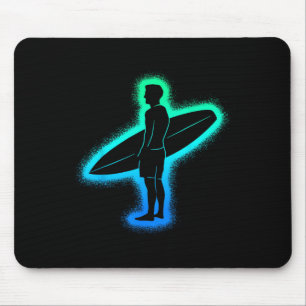 Tapis De Souris Plage de surf Planche de surf Surfeurs Hommes Enfa