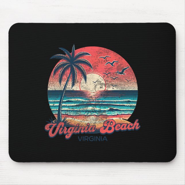 Tapis De Souris Plage de Virginie (Devant)