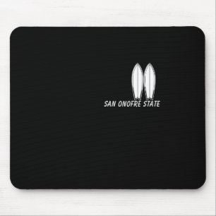 Tapis De Souris Plage d'État de San Onofre, Souvenir de surf, Surf