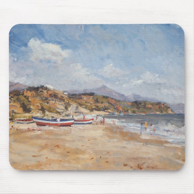 Tapis De Souris Plage et montagnes Nerja 2001 (Devant)